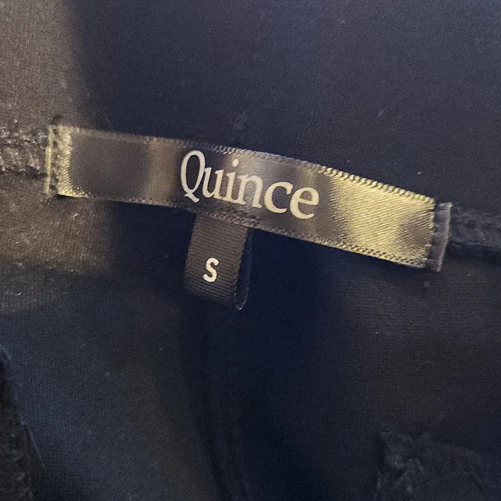 NWOT Quince Ultra-Stretch Ponte Straight Leg Pant Black Sz S - Picture 7 of 9
